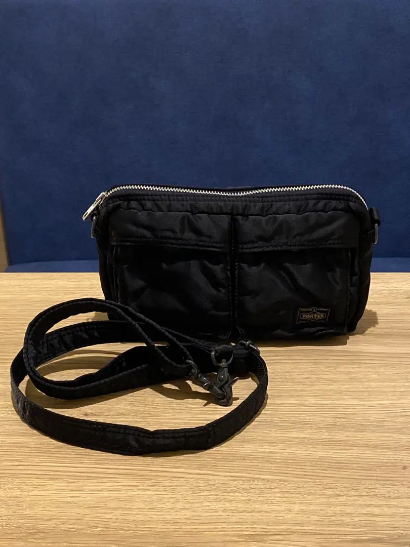 Yama出品 PORTER(ポーター) / ショルダーバッグ/ナイロン/ネイビー/622