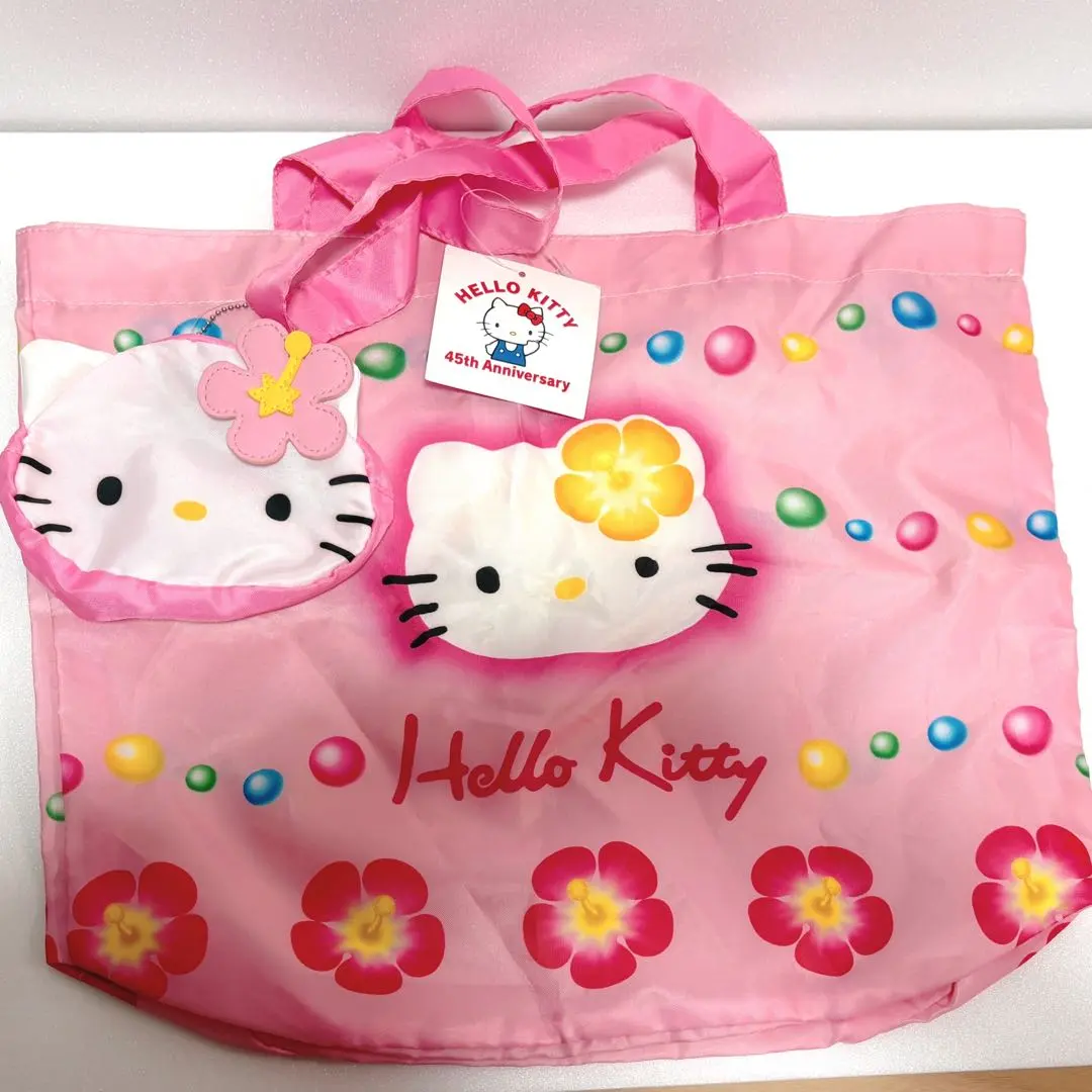 Thumbnail of Hello Kitty 45th Anniversary Pearl Series Eco Bag