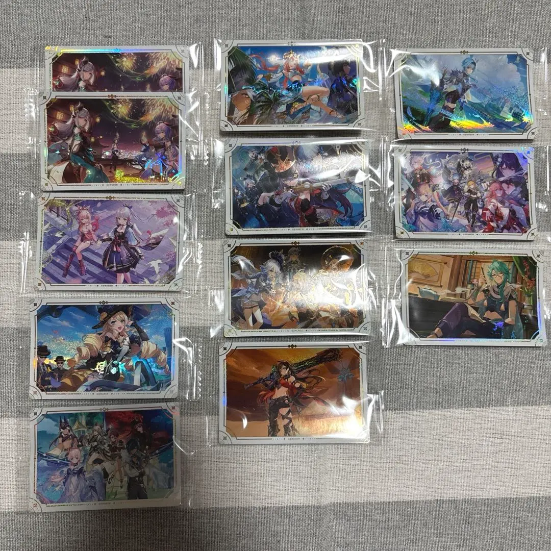 Thumbnail of Genshin Impact Wafer Stickers - Set of 12 - Bulk Sale