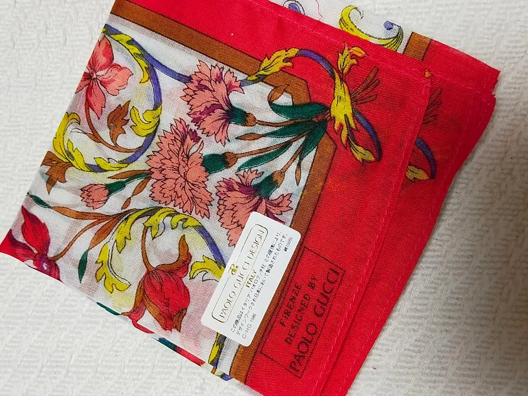 2025年最新】GUCCI 柄・デザイン：花柄 レディース ハンカチの