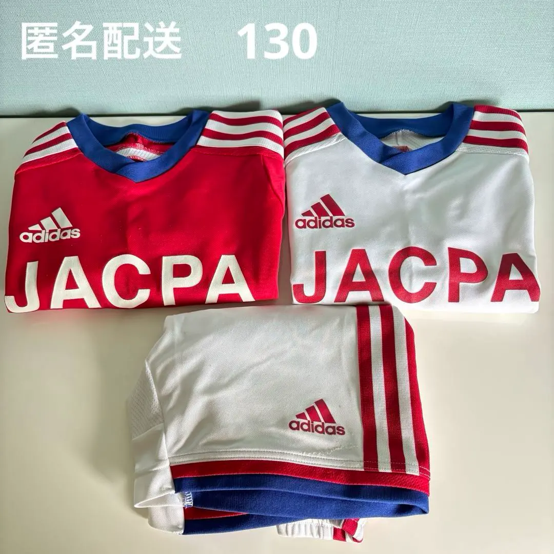 ジャクパ　JACPA サッカー　ウェア　ユニフォーム140cm 3点セット ジャクパ サッカー ユニフォーム 140 - メルカリ