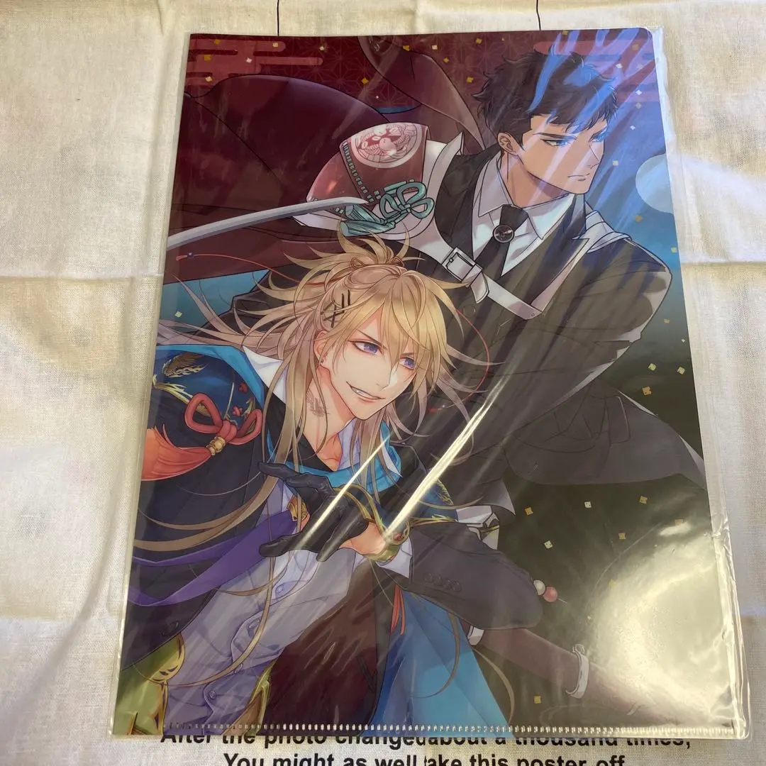 Thumbnail of Touken Ranbu Don Quijote A4 Clear File: Azuki Nagamitsu & Koryu Kagemitsu
