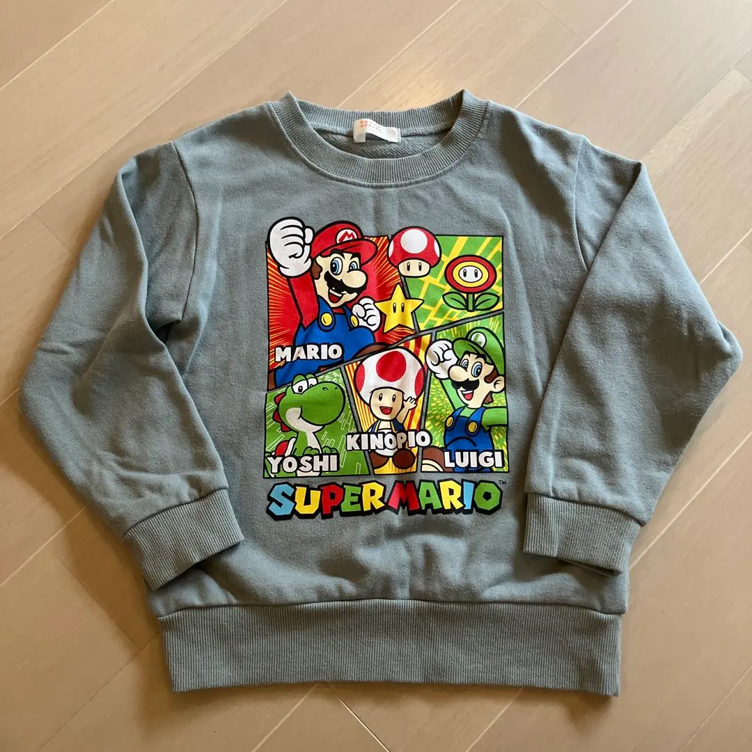 Thumbnail of BANDAI APPAREL Super Mario Sweatshirt 120