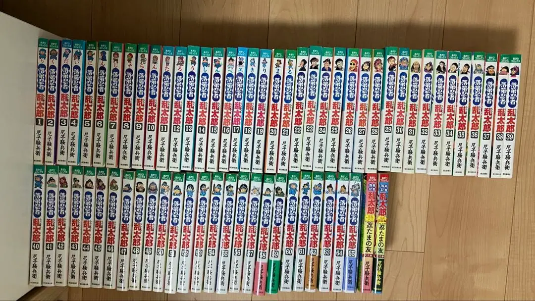 落第忍者乱太郎　全巻セット(新品未開封含む)+忍たまの友(天之巻，地之巻) 落第忍者乱太郎 全巻 忍たま友の乱（ファッション通販 落第忍者