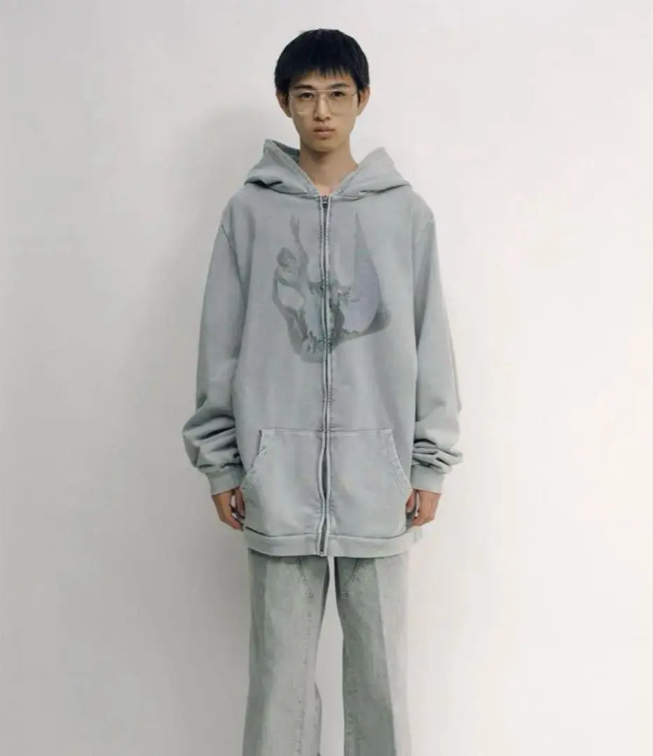 KEISUKEYOSHIDA 21aw ジップパーカー keisuke yoshida 21aw ダブルジップ パーカー フーディー - メルカリ