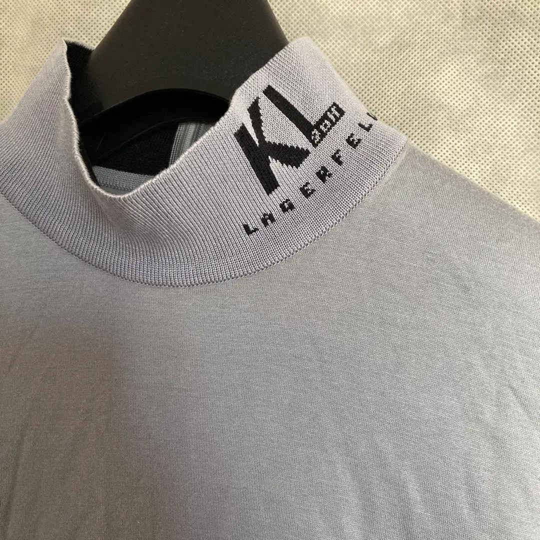 other - KL golf カールラガーフェルド ヴィンテージ カットソー ハイネック ロゴ other - KL golf カールラガーフェルド ヴィンテージ カットソー
