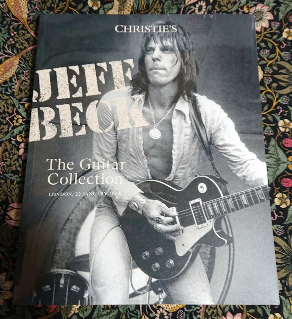 ジェフ・ベック クリスティーズオークション ギターカタログ（未開封品） 2025年最新】JEFF BECK christiesの人気アイテム - メルカリ