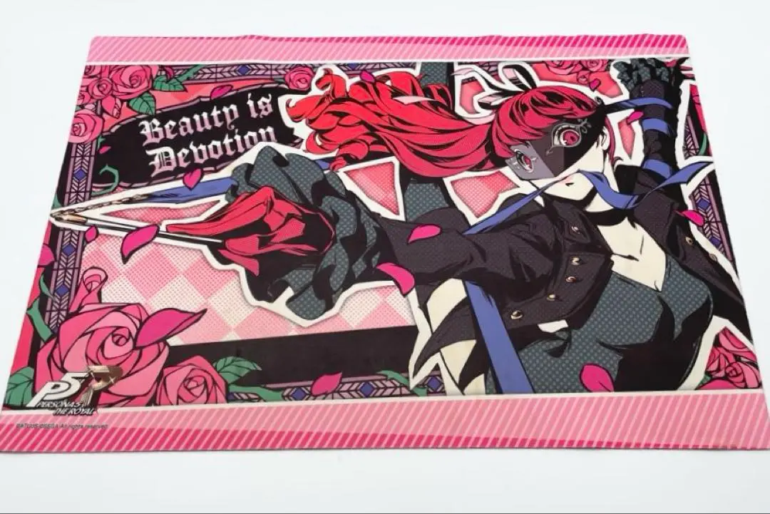 雨宮蓮　スリーブ　プレイマット　セット　ペルソナ5 P5 白詰草 雨宮蓮 スリーブ プレイマット セット ペルソナ5 P5 白詰草