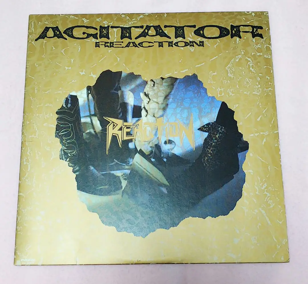 AGITATOR REACTION サイン入りレコード 値下げしました⭕️AGITATOR REACTION サイン入りレコード