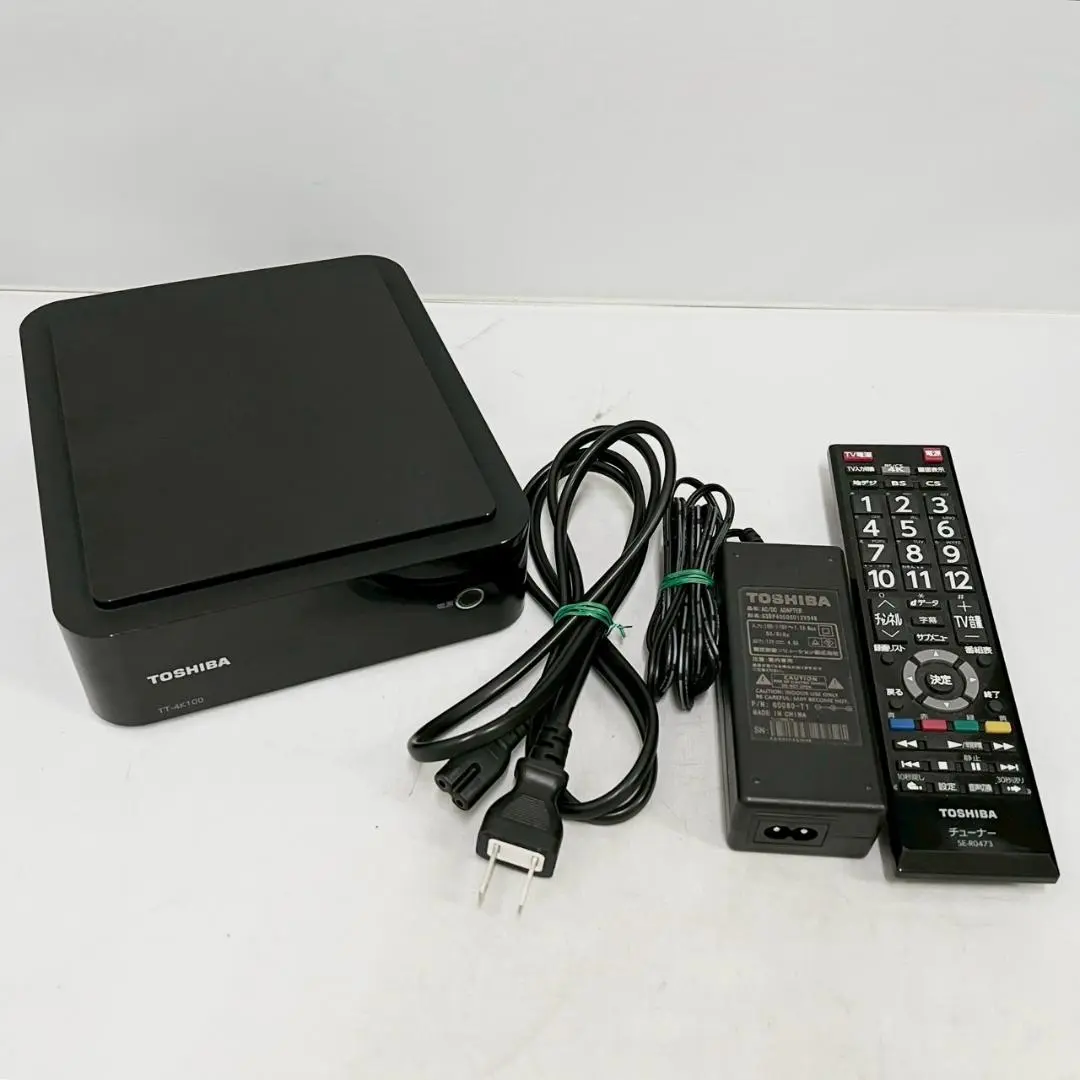 TOSHIBA TT-4K100 4Kチューナー　未使用品 Amazon | 東芝 BS/CS 4K録画対応チューナー TT-4K100 | BS・CS