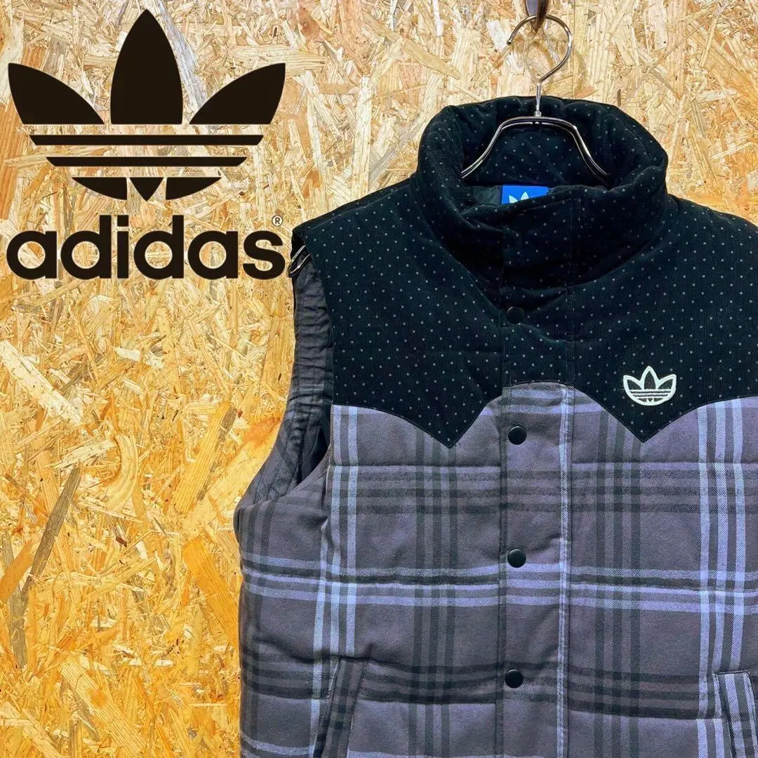 新品 未使用 adidas アディダス フィッシングベスト 刺繍ロゴ XL 2025年最新】adidas 柄・デザイン：刺繍 メンズ ベストの人気
