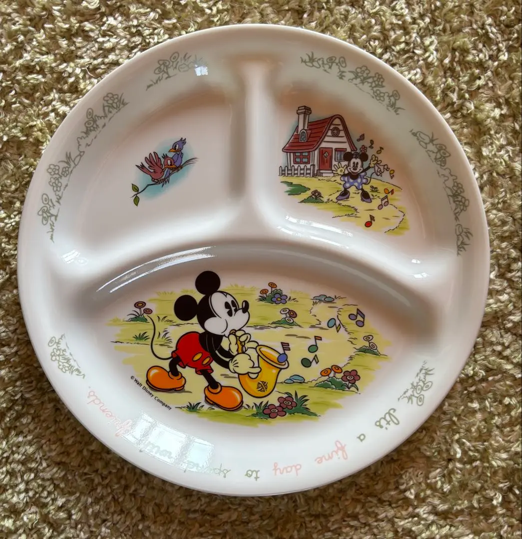 Thumbnail of Corelle Mickey Mouse Lunch Plate 26cm 3-compartment