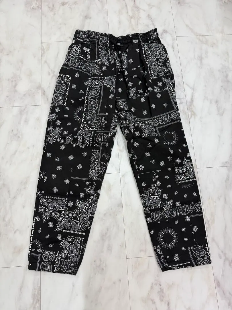 Thumbnail of FREAK'S STORE Paisley Pattern Chef Pants / 201-1418