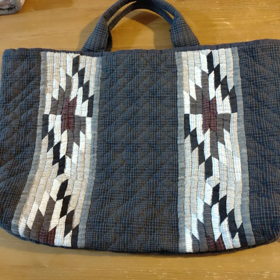 Thumbnail of New, Unused, Unworn Patchwork Quilted Tote Bag