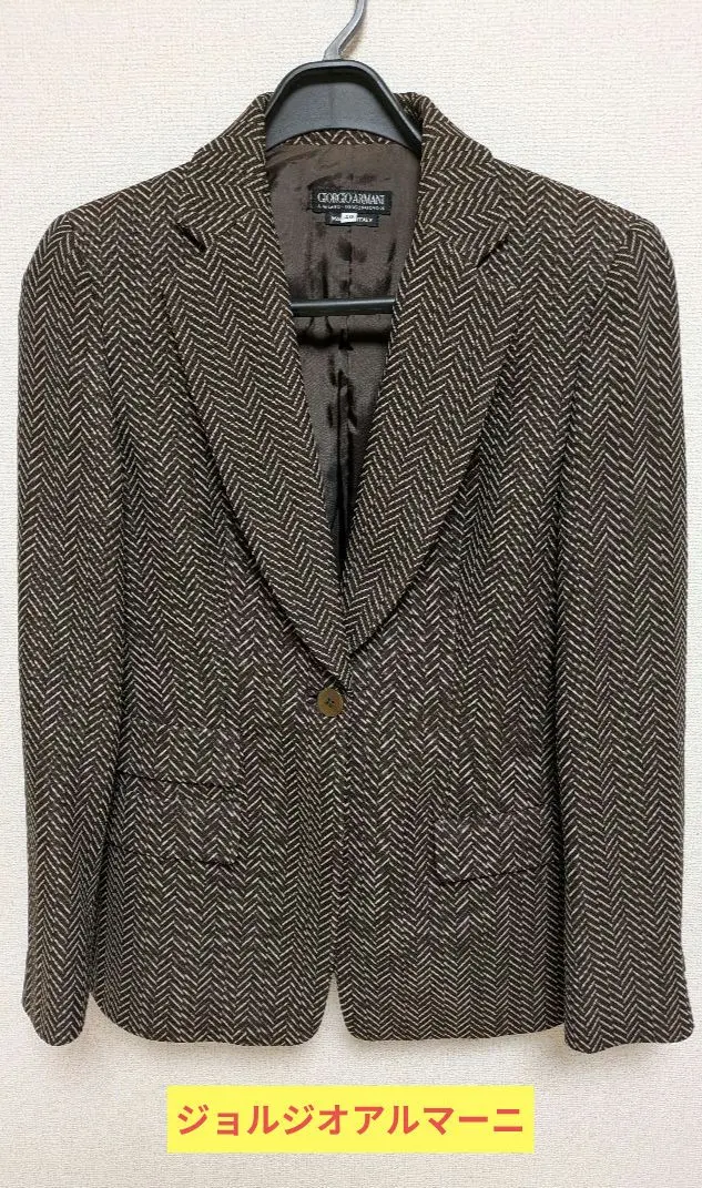 GIORGIO ARMANI グースダウン ボンバージャケット グリーン GIORGIO ARMANI グースダウン ボンバージャケット グリーン