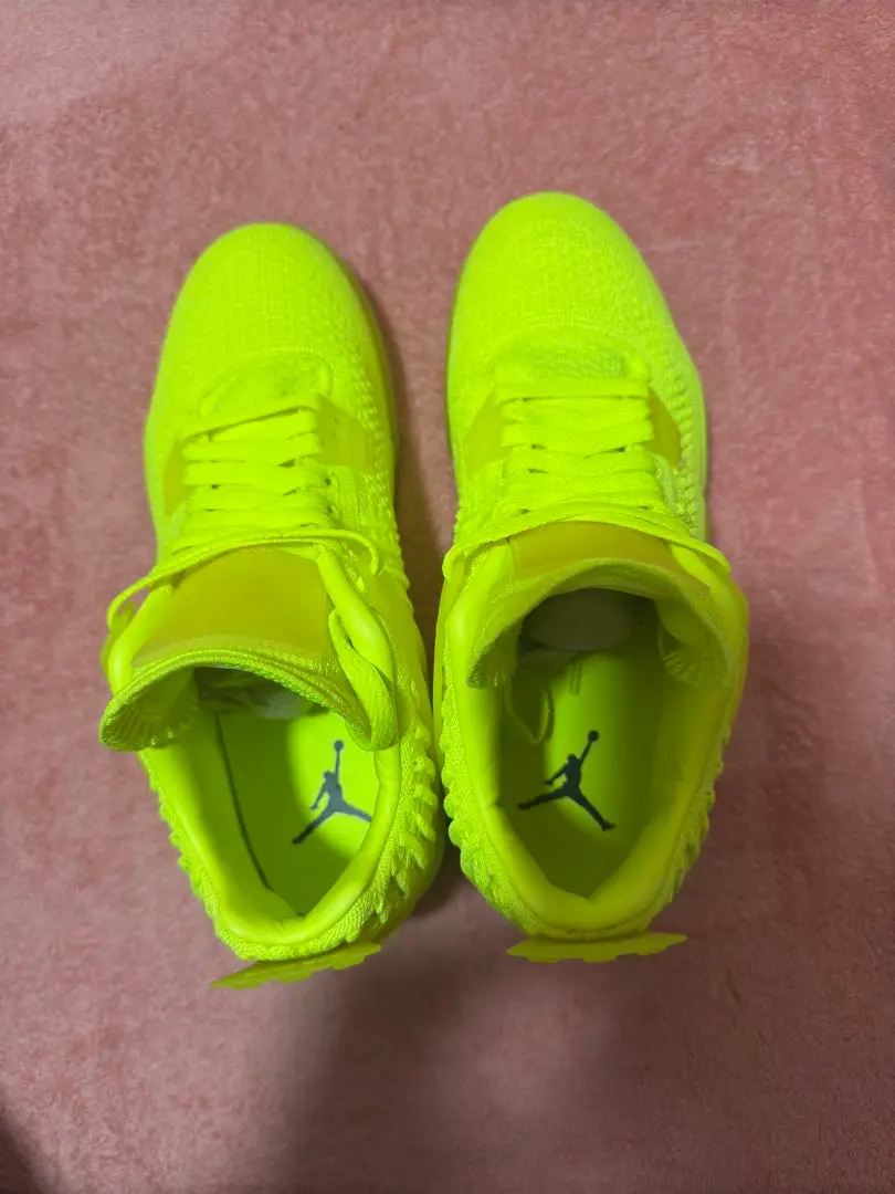 Jordan 4 Retro Flyknit Volt Men's - AQ3559-700 - US