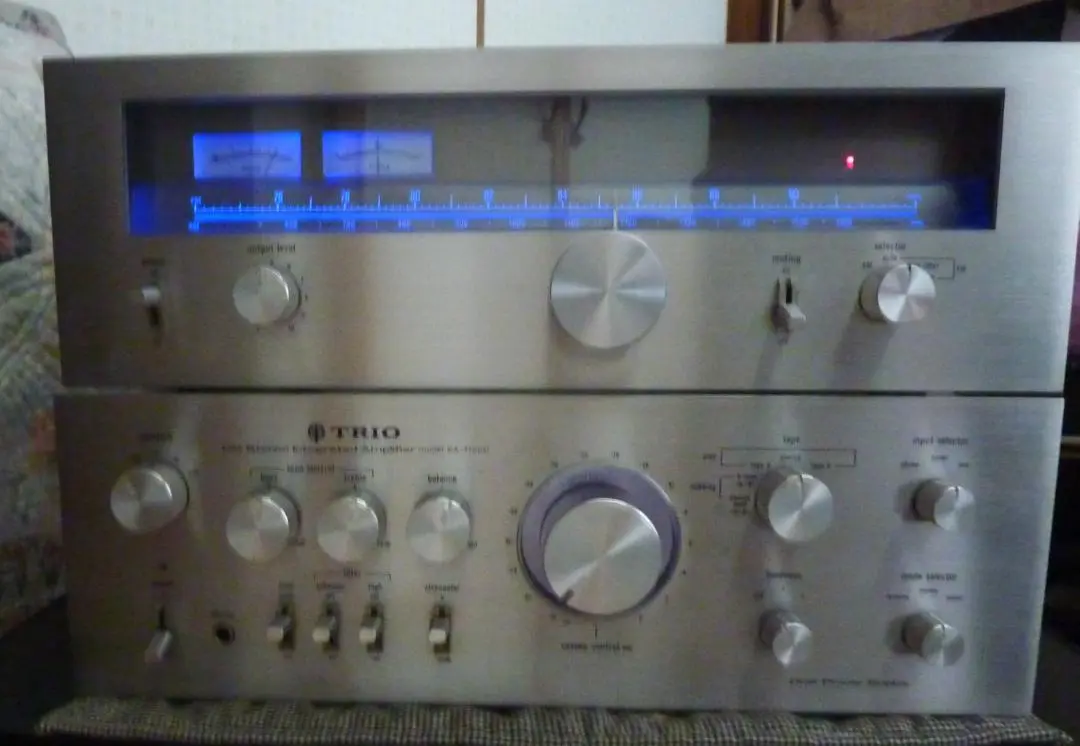 TRIO KA-7100D トリオプリメインアンプ 70年代　国産 TRIO KA-7100D トリオプリメインアンプ 70年代 国産