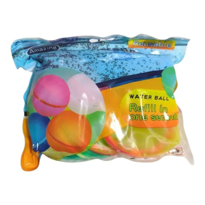 Thumbnail of 1-Second Charge! Unbreakable Silicone Water Play Balls Colorful Set - Magnetic
