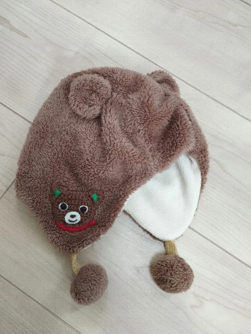 Thumbnail of Mikihouse MIKIHOUSE Hat Knit Cap Boa Fleece Kids Children