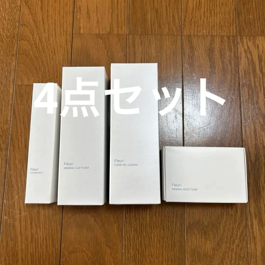 ✨ひな✨【未使用】Fleuri ミネラルモイストソープ 4個セット 楽天市場】【フルリ 公式】ミネラルモイストソープ 80g fleuri 1