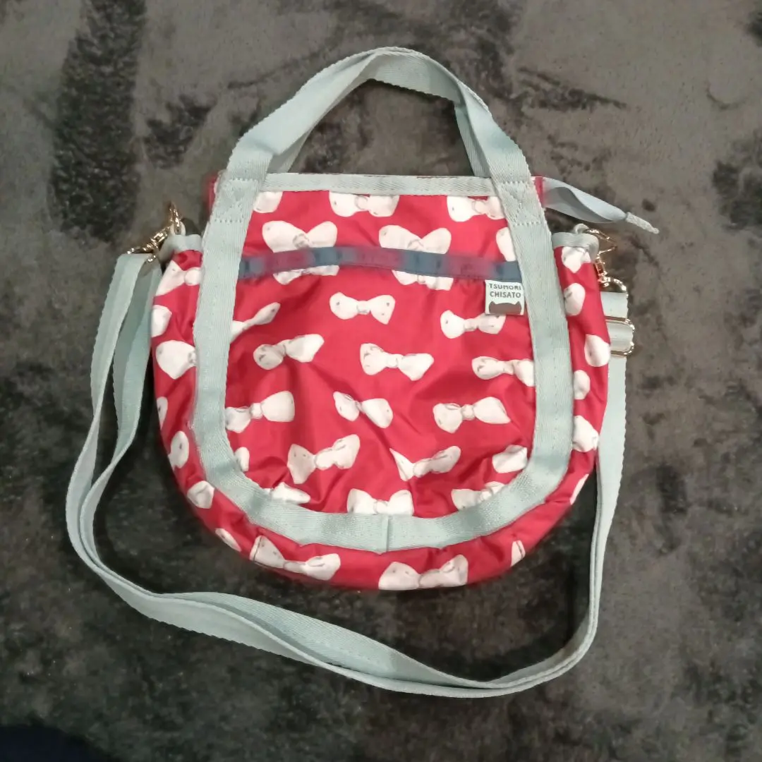 【未使用】TSUMORI CHISATO×LESPORTSAC 2wayバッグ レスポートサック TSUMORI CHISATOボストンバッグ ドット柄