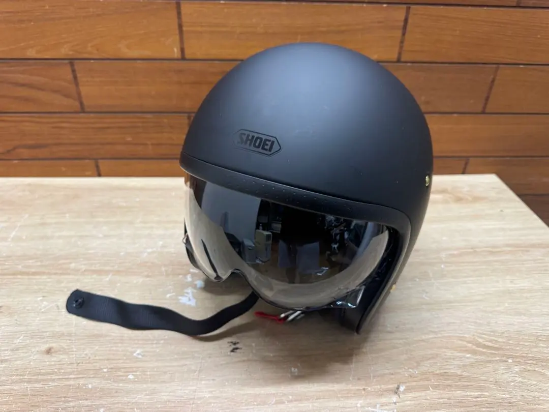 ま*ん様 SHOEI JO マットブラック　Mサイズ　ショウエイ　ジェットヘルメ J・O+ | JET HELMET｜ヘルメット SHOEI