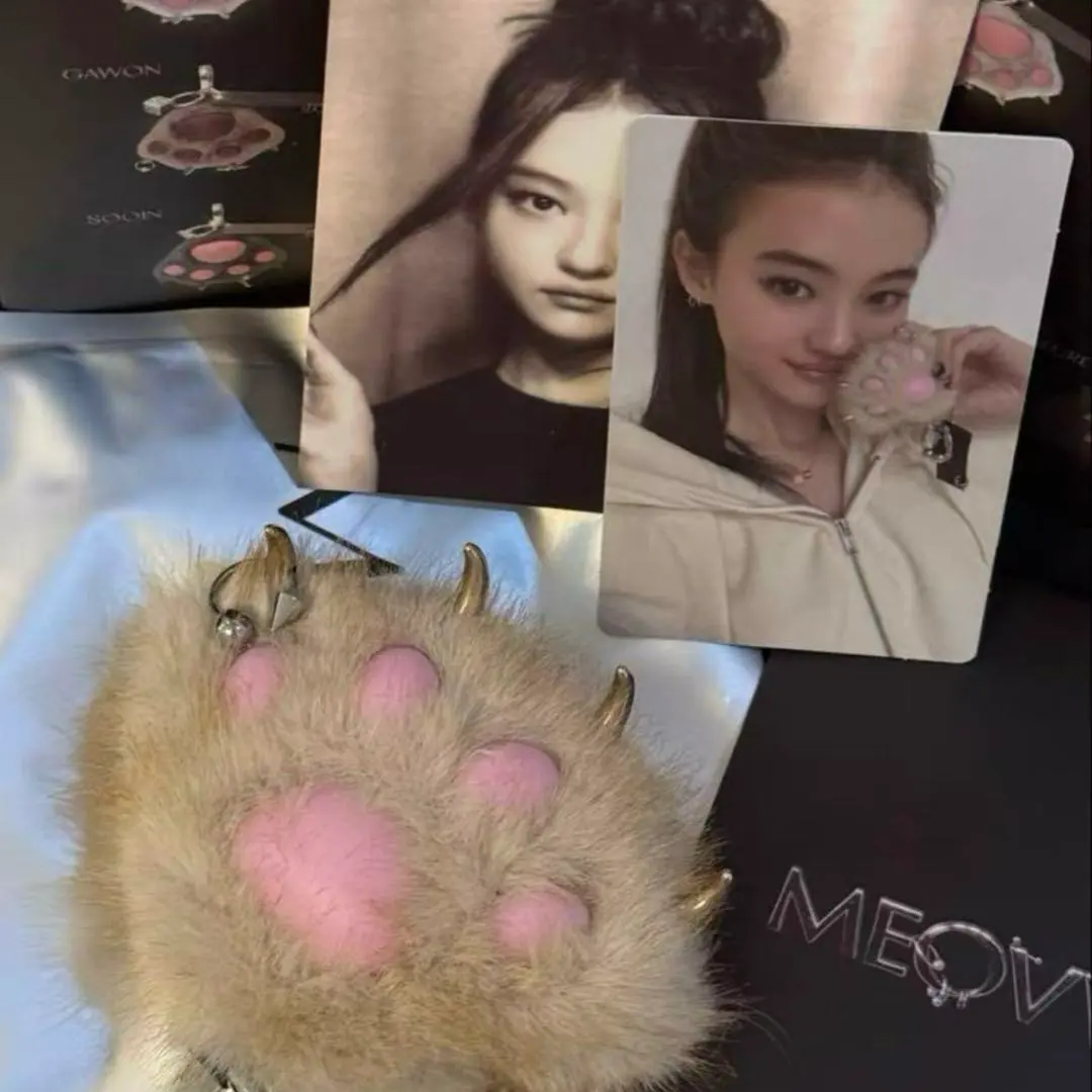 MEOVV ミヤオ JELLY PAW SOOIN スイン　キーリング トレカ MEOVV ミヤオ アルバム JELLY PAW ver. スイン キーリング