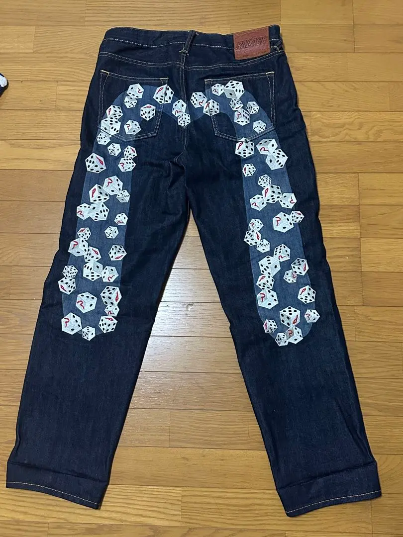 EVISU PALACE ダークブルーデニム パンツ PALACE EVISU