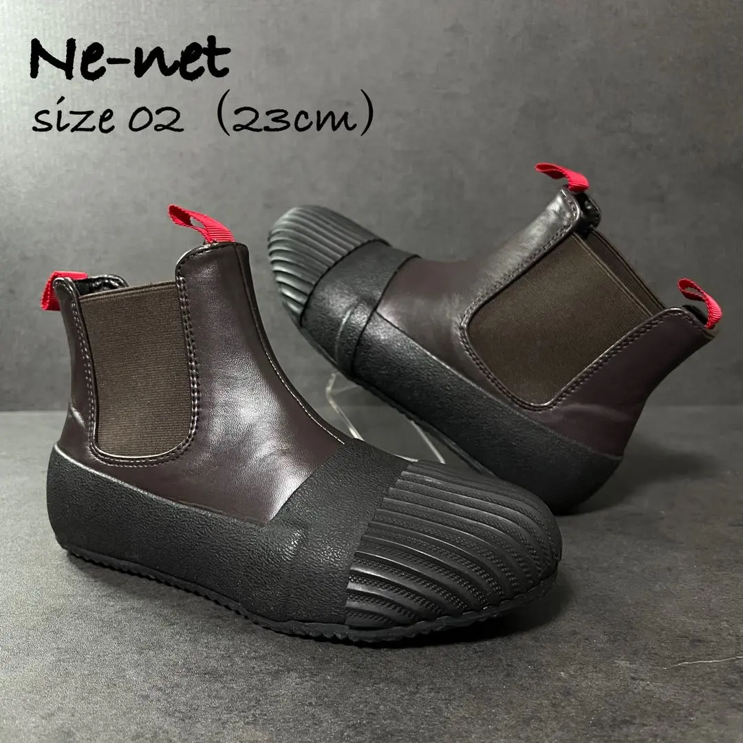 【未使用】Ne-net ネネット　レインサイドゴアブーツ　ショートブーツ 2025年最新】Ne-net サイドゴアブーツの人気アイテム - メルカリ