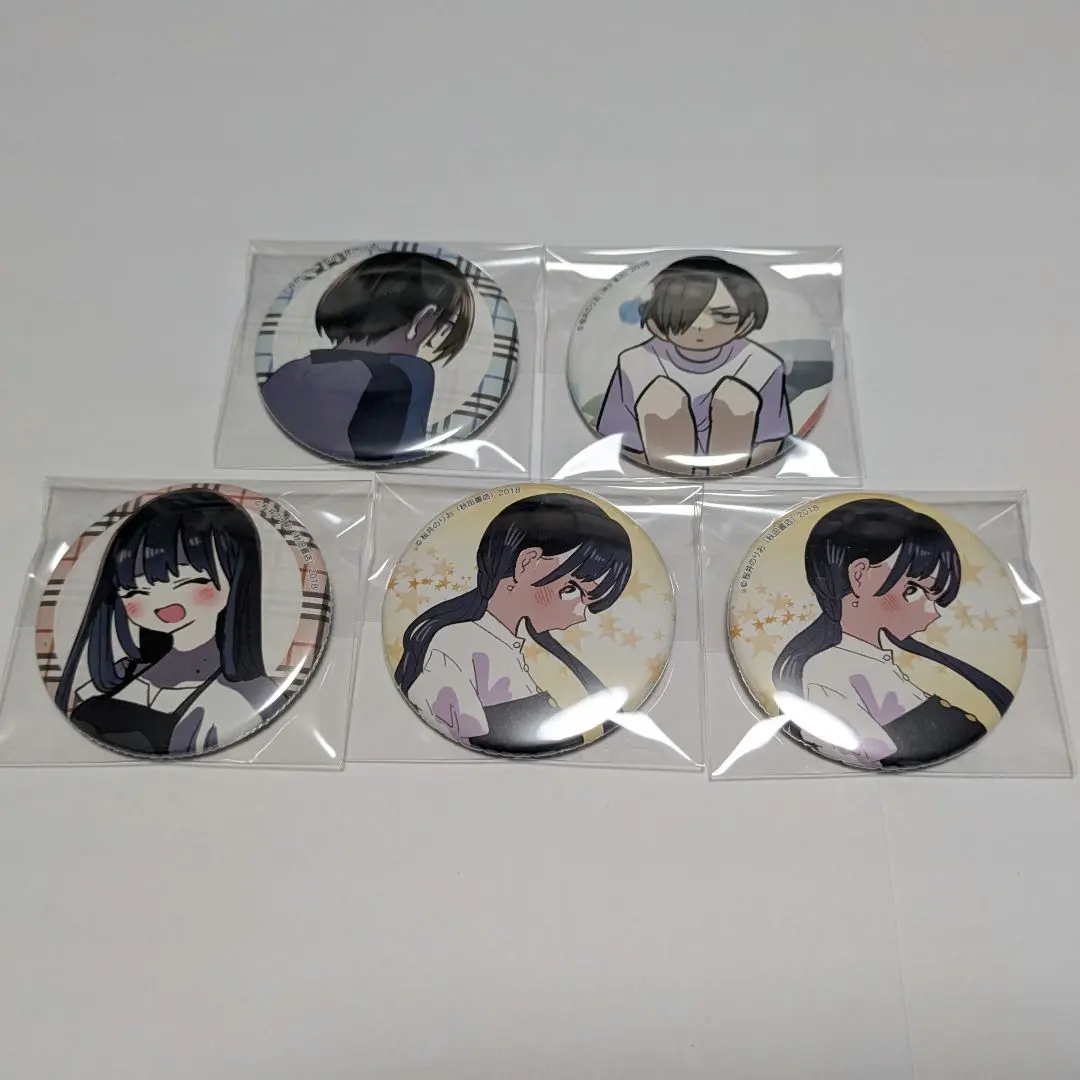 Thumbnail of Boku no Kokoro no Yabai Yatsu C105 Can Badge Set (The Dangers in My Heart C105 Can Badge Set)