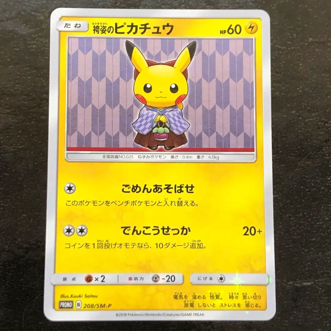 【PSA10】袴姿のピカチュウ PROMO プロモ 208/SM-P 2018 m45778909359_1.jpg?1735279249