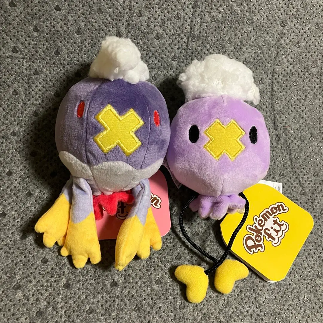 ❤新品・紙タグ付き❤ ポケモン fit フワンテ フワライド ぬいぐるみ セット ❤新品・紙タグ付き❤ ポケモン fit フワンテ フワライド