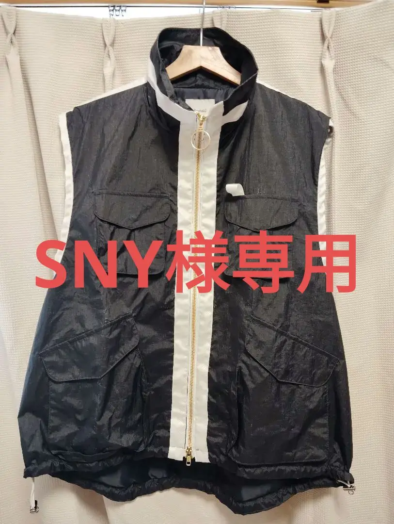 【santaku】lipstop washer nylon vest 黒ベスト 2025年最新】santaku ベストの人気アイテム - メルカリ