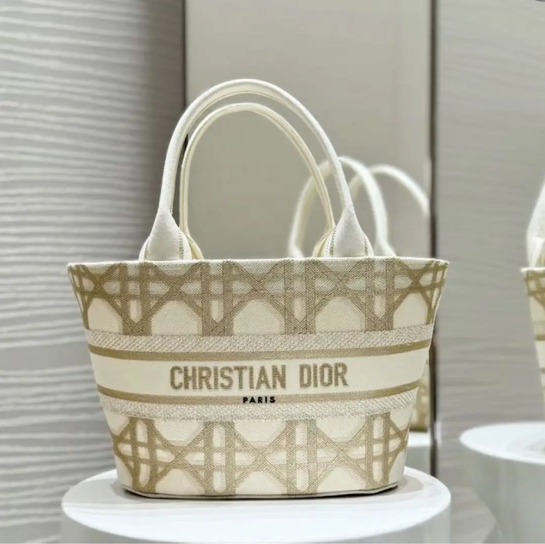 美品 CHRISTIAN DIOR かごバッグ Christian Dior - Christian Dior かごバッグの通販 by