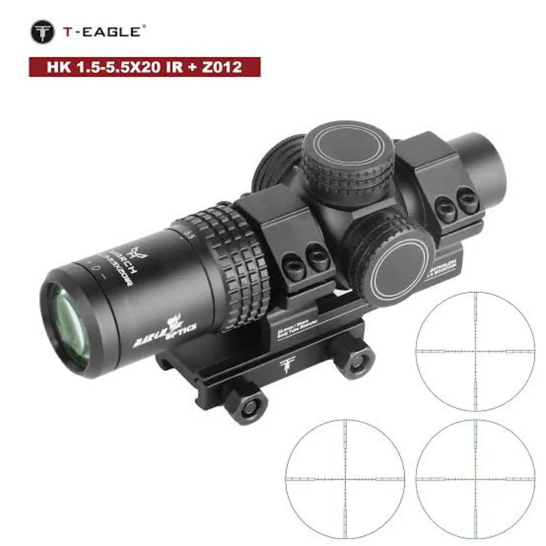 FOCUHUNTER ショートスコープ1-4x20＋4X32 2本セット