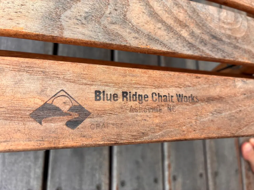 【ジャンク】BlueRidgeChairWorks カロリナスナックテーブル 古き良き木材の温かみを感じるブルーリッジのカロリナスナック