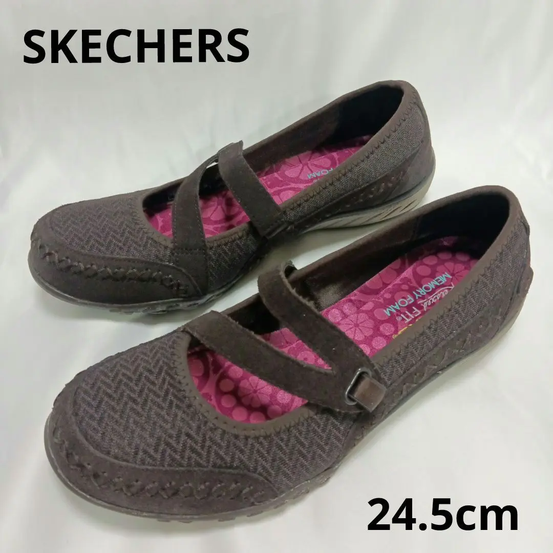 新品・タグ付き【SKECHERS】ヒールスニーカー(25)レース　厚底　パンプス SKECHERS 2025春夏新作 スケッチャーズ レディース スニーカー