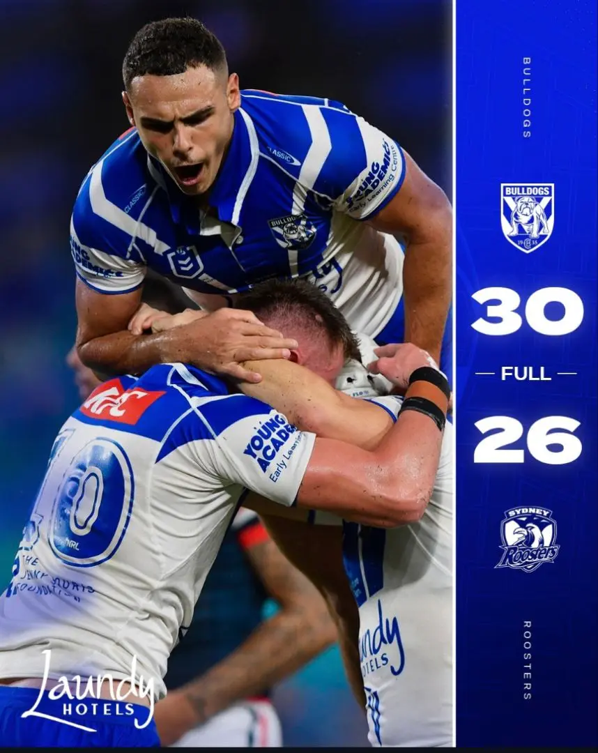 ラグビー NRL カンタベリー ブルドックス ジャージ　ホワイト ラグビー NRL カンタベリー ブルドックス ホーム ジャージ