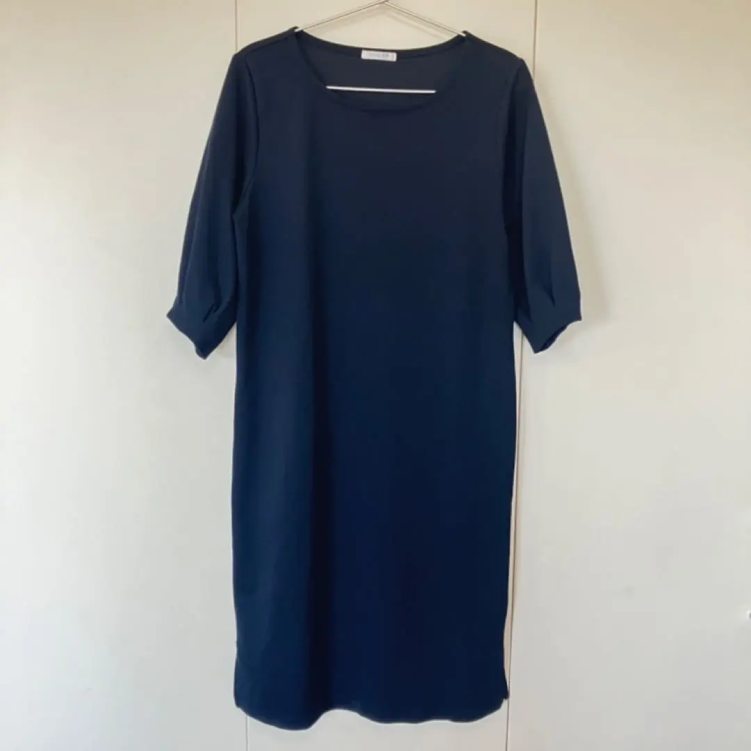 Thumbnail of Short-sleeved long dress, M, long skirt