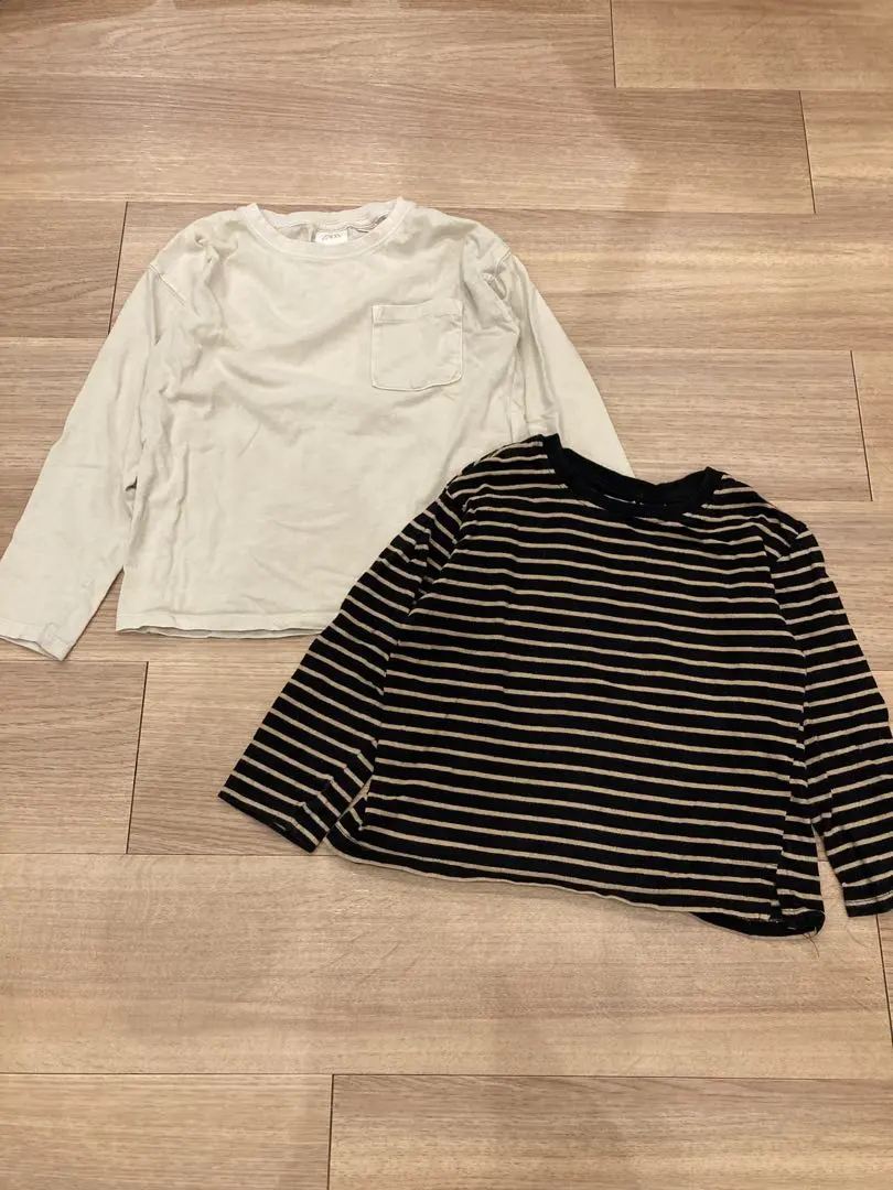 ZARA 長袖上衣 116 碼 兩件套 的縮圖