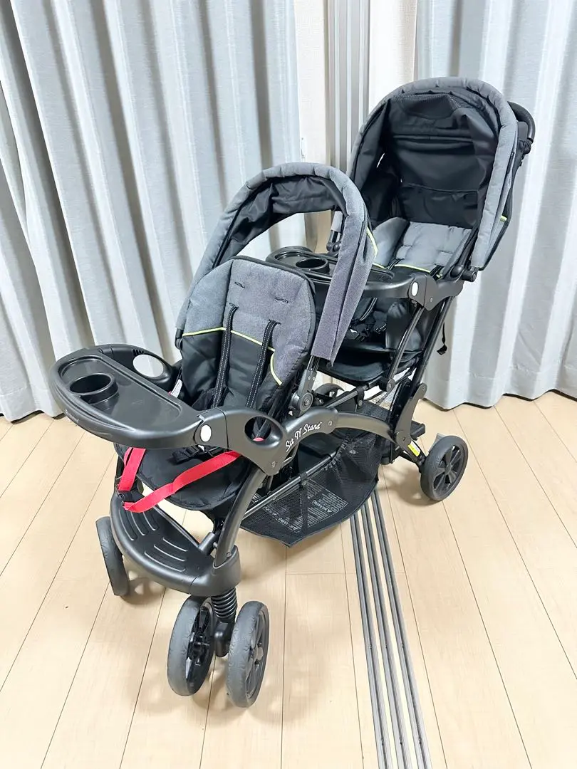 【中古】日本育児　baby trend 2人乗りベビーカー 楽天市場】【ﾜﾝﾀﾞﾌﾙﾃﾞｰ限定☆P5倍】2人乗りベビーカー 日本育児