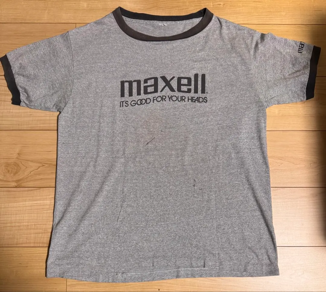 「maxell Tシャツ」マクセル ノベルティ 2025年最新】maxell Tシャツの人気アイテム - メルカリ
