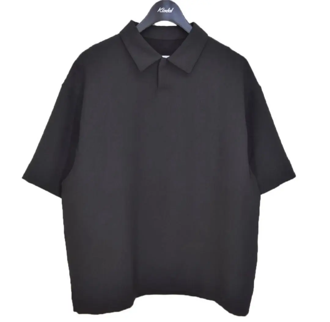 UA & SONS DAISUKE OBANAブラック ポロシャツ M D.O UNITED ARROWS BY DAISUKE OBANA＞Ⅰ D/SSL PL SHIRT