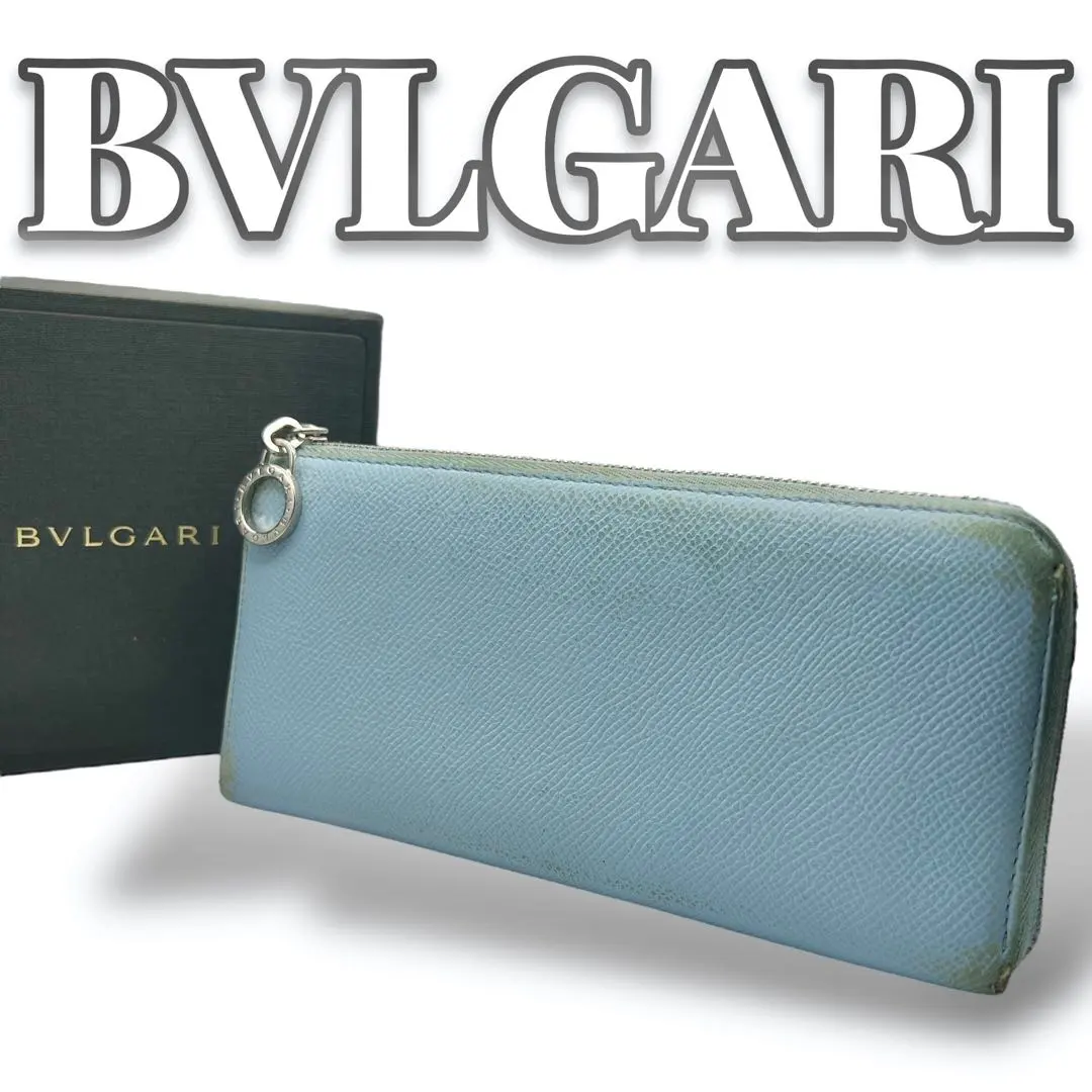 Thumbnail of BVLGARI Leather L-Zip Fastener Women's 7803