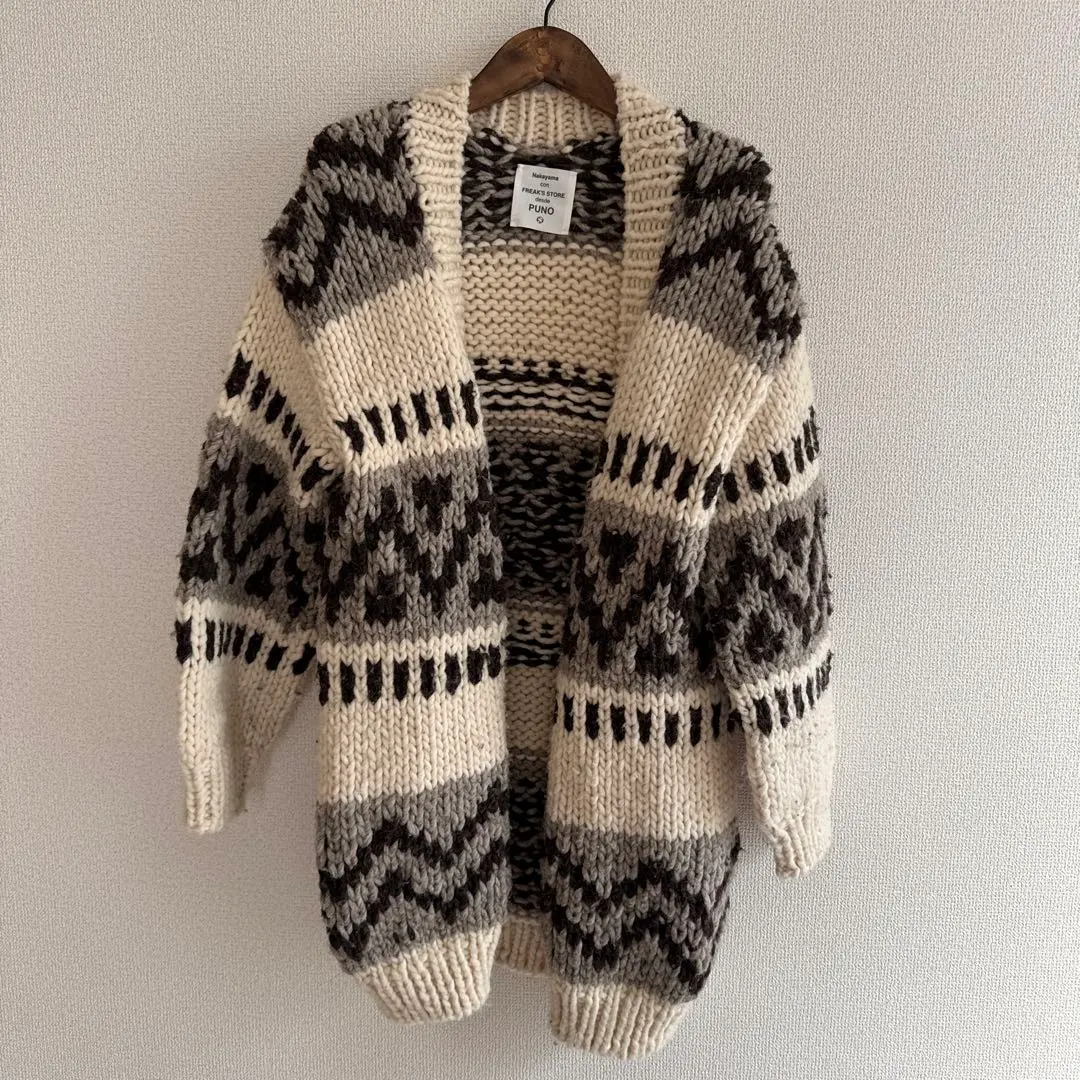 Thumbnail of FREAK'S STORE Argyle Pattern Cardigan