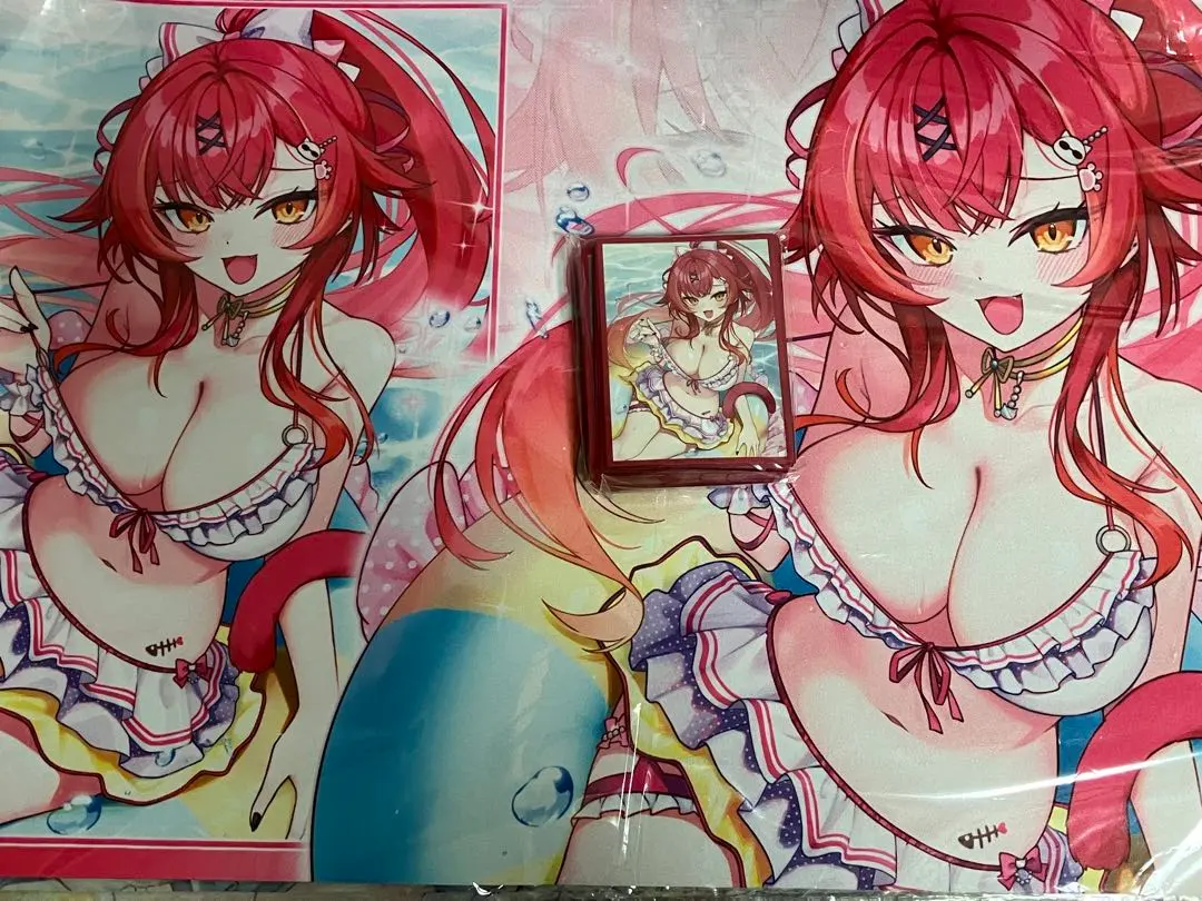 Thumbnail of White Clover Vspo Sleeve Playmat Tsumugu Nekomata