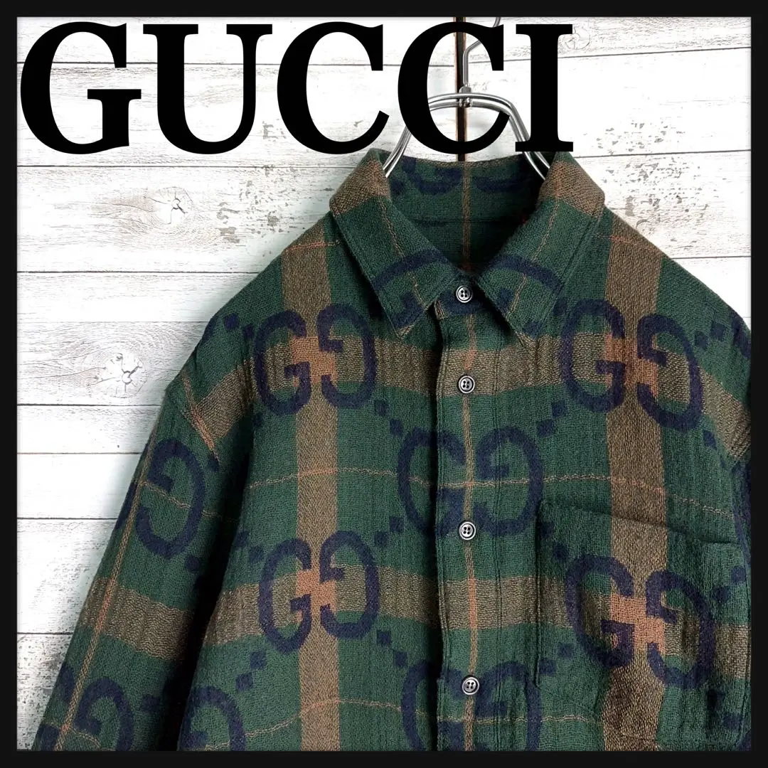 GUCCI ネルシャツ 2025年最新】GUCCI ネルシャツの人気アイテム - メルカリ