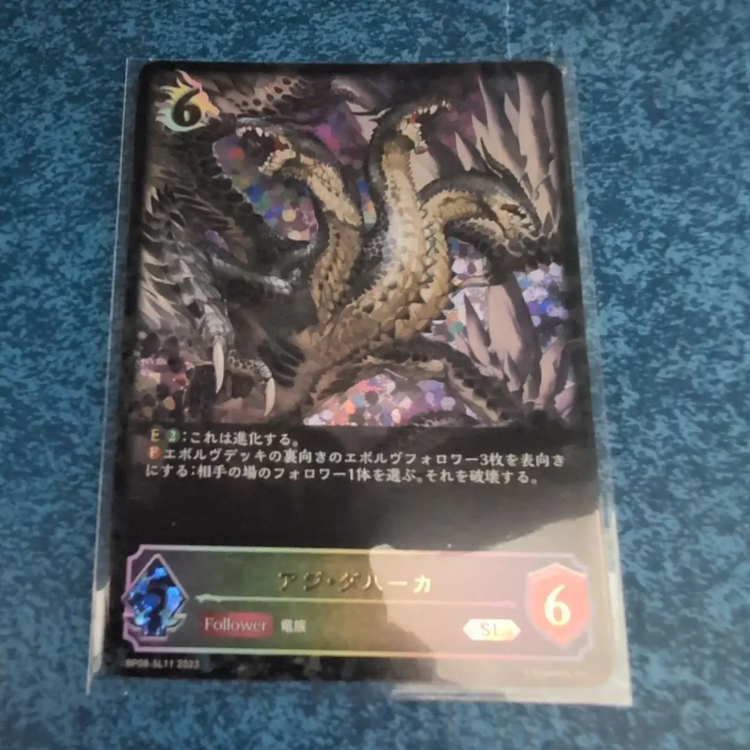 ※1枚裏面汚れ有　シャドバエボルヴ　次元混沌　SLアジダハーカ進化前後各3UR3 ブースターパック第8弾「次元混沌」 | PRODUCTS | Shadowverse