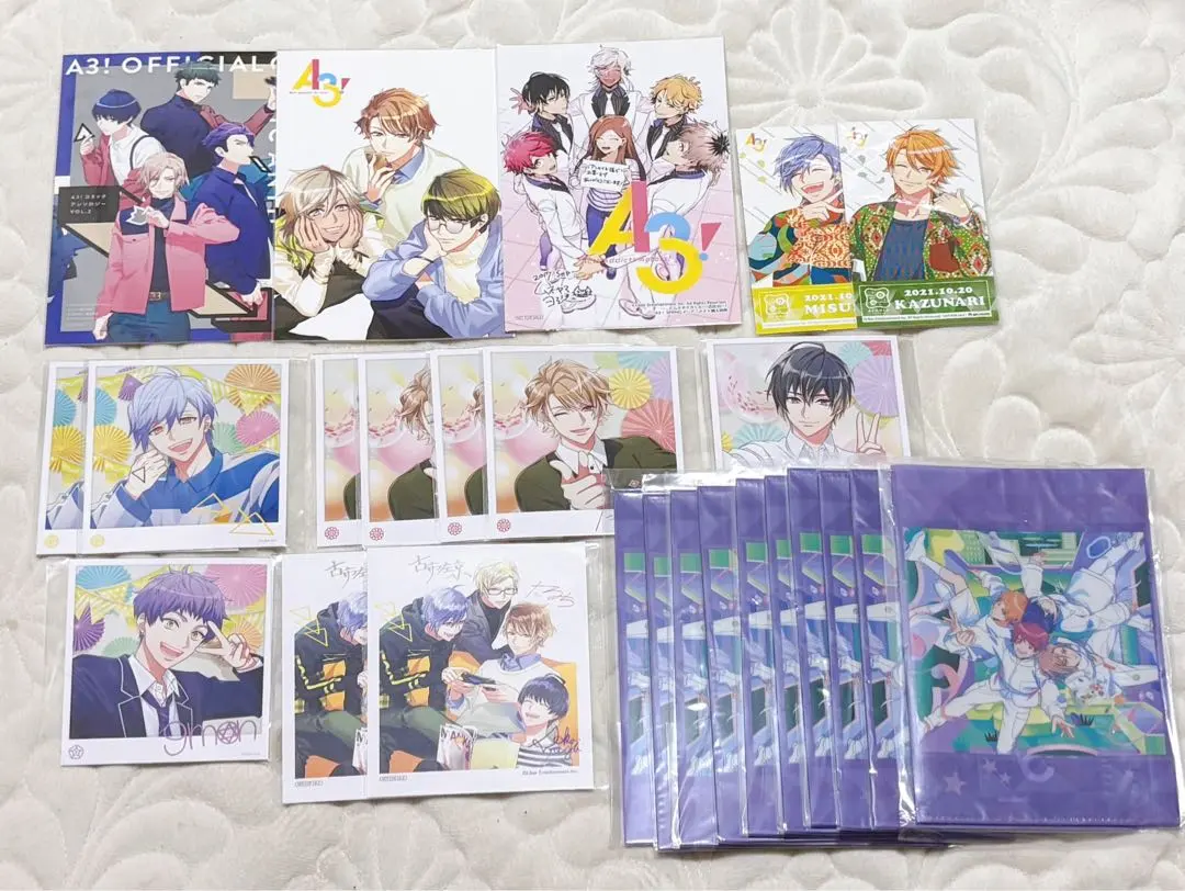 Thumbnail of A3! Various Bromides, Bonus Items, and Other Merchandise Bundle