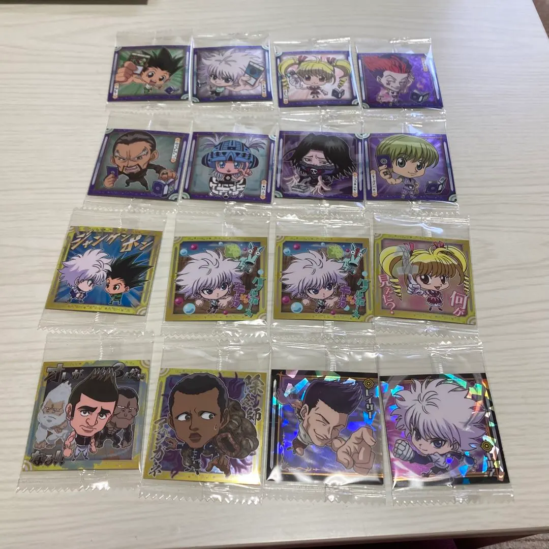 Thumbnail of Hunter x Hunter Wafer Stickers - Set of 16